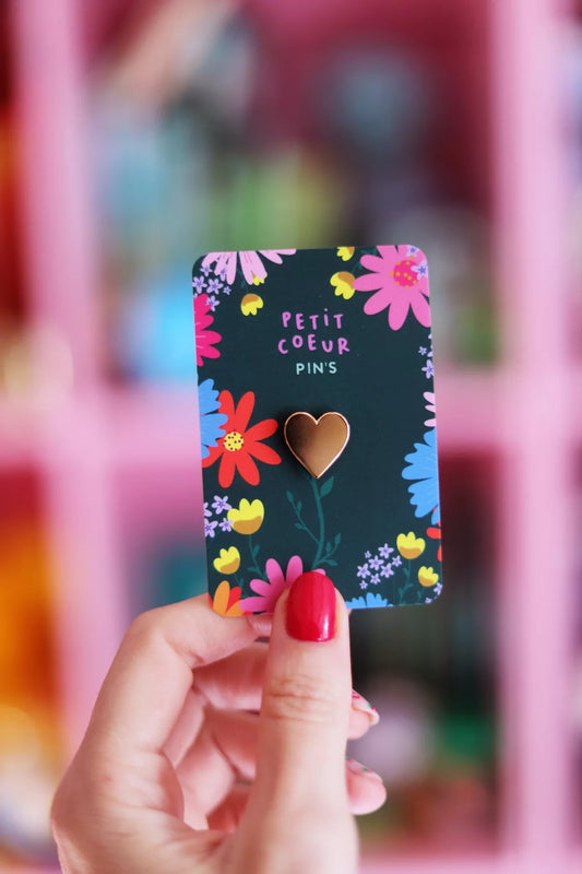 pin’s cœur or