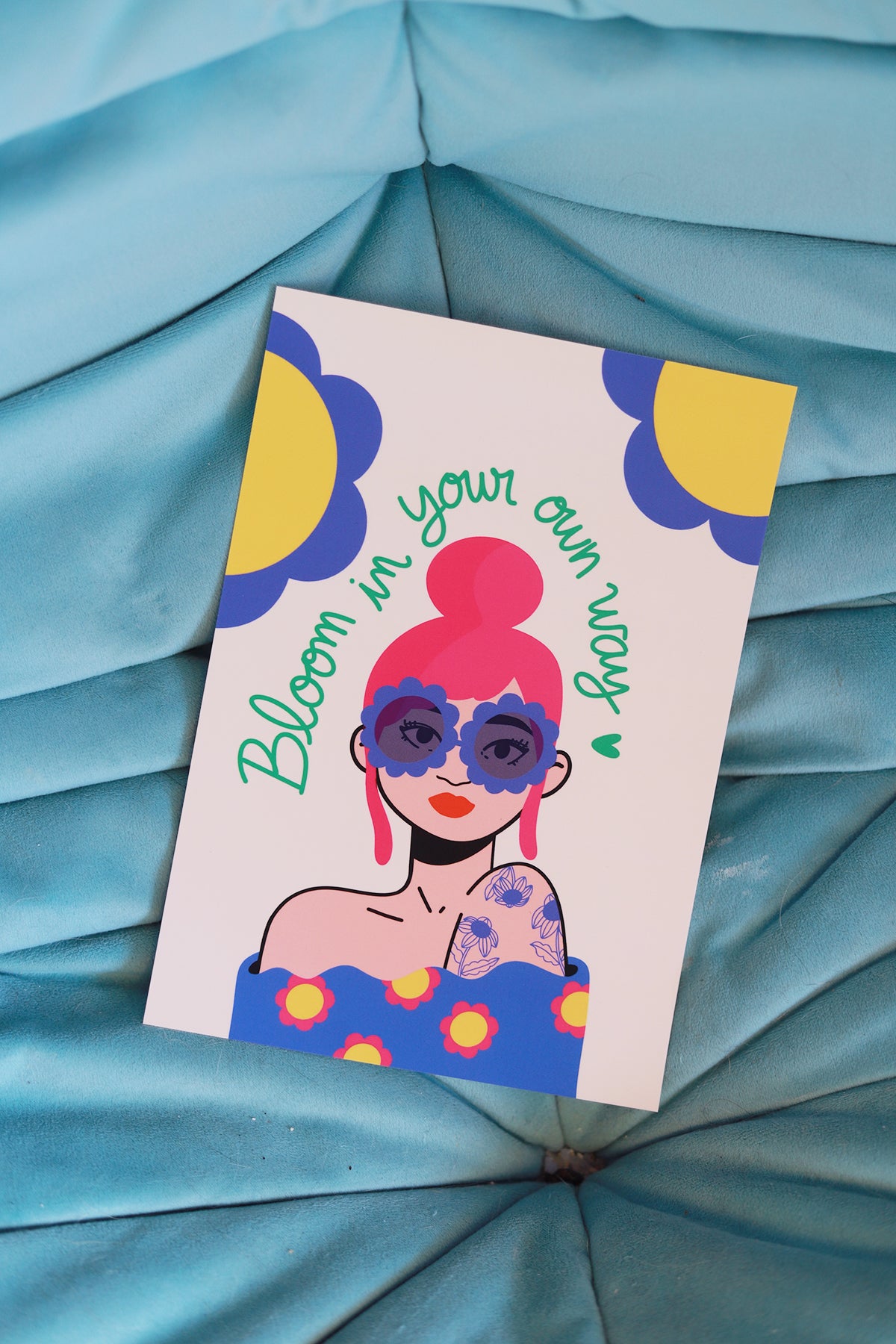 Affiche A5 "Blow in your own way"