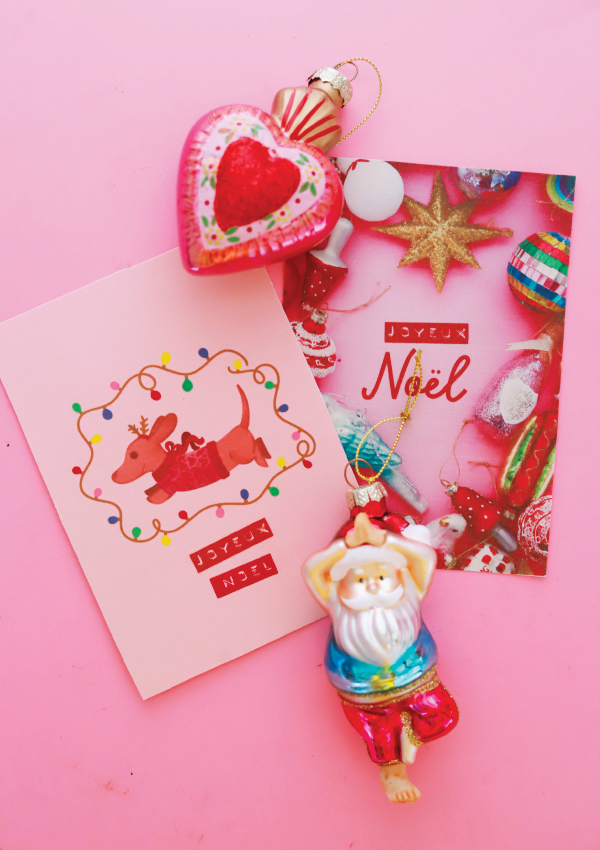 Livre "Noel Kitch" de Shop Magique, couverture illustrée d'un design festif et coloré pour un ebook de recettes de Noël.