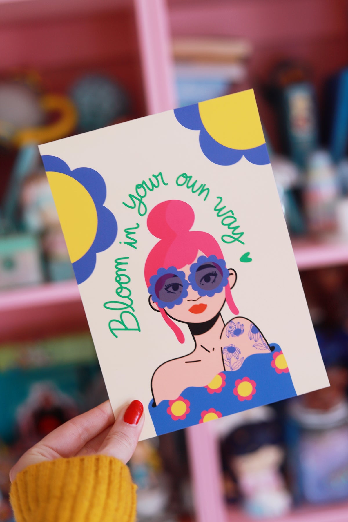 Affiche A5 "Blow in your own way"