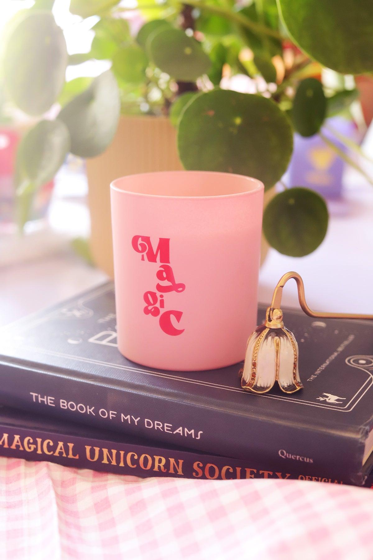 Bougie MAGIC / fleur d'orangé