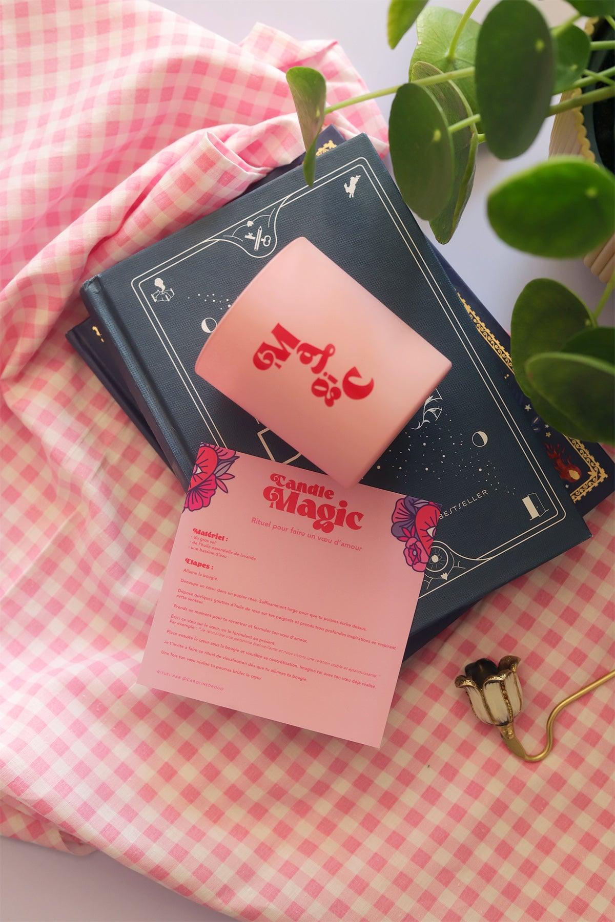 Bougie MAGIC / fleur d'orangé