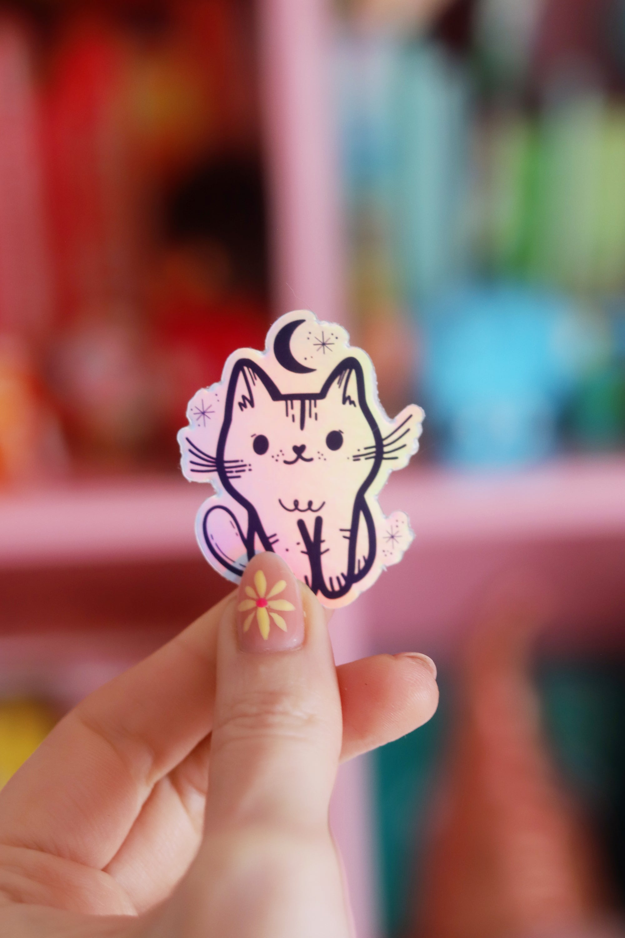 Stickers Chaton magique