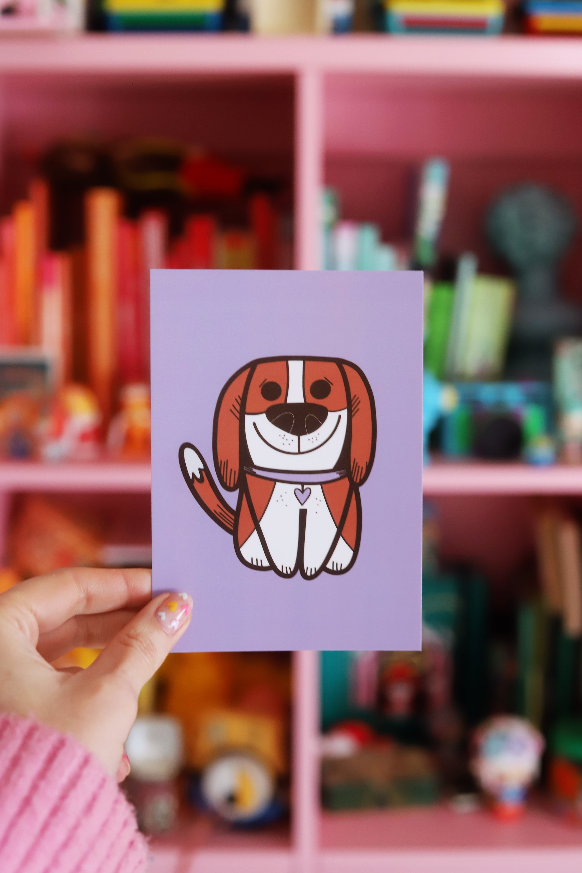 Lot de cartes postales animaux magique