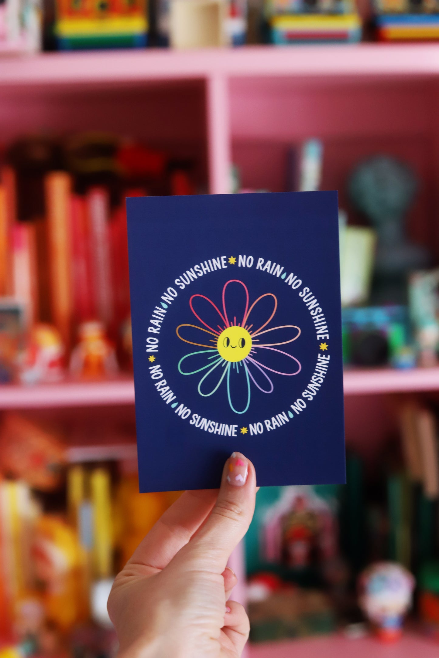 Carte postale No rain No sunshine
