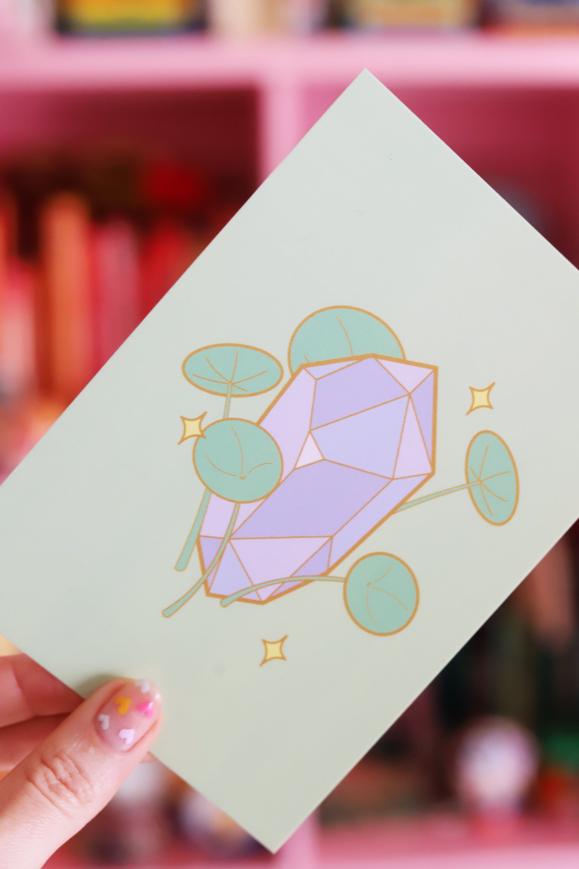 Lot de carte postales fleurs magiques