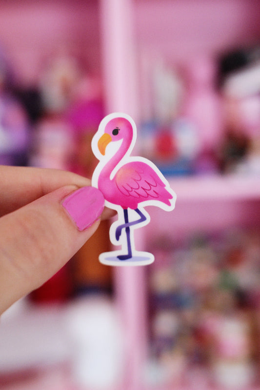 Stickers Flamand Rose