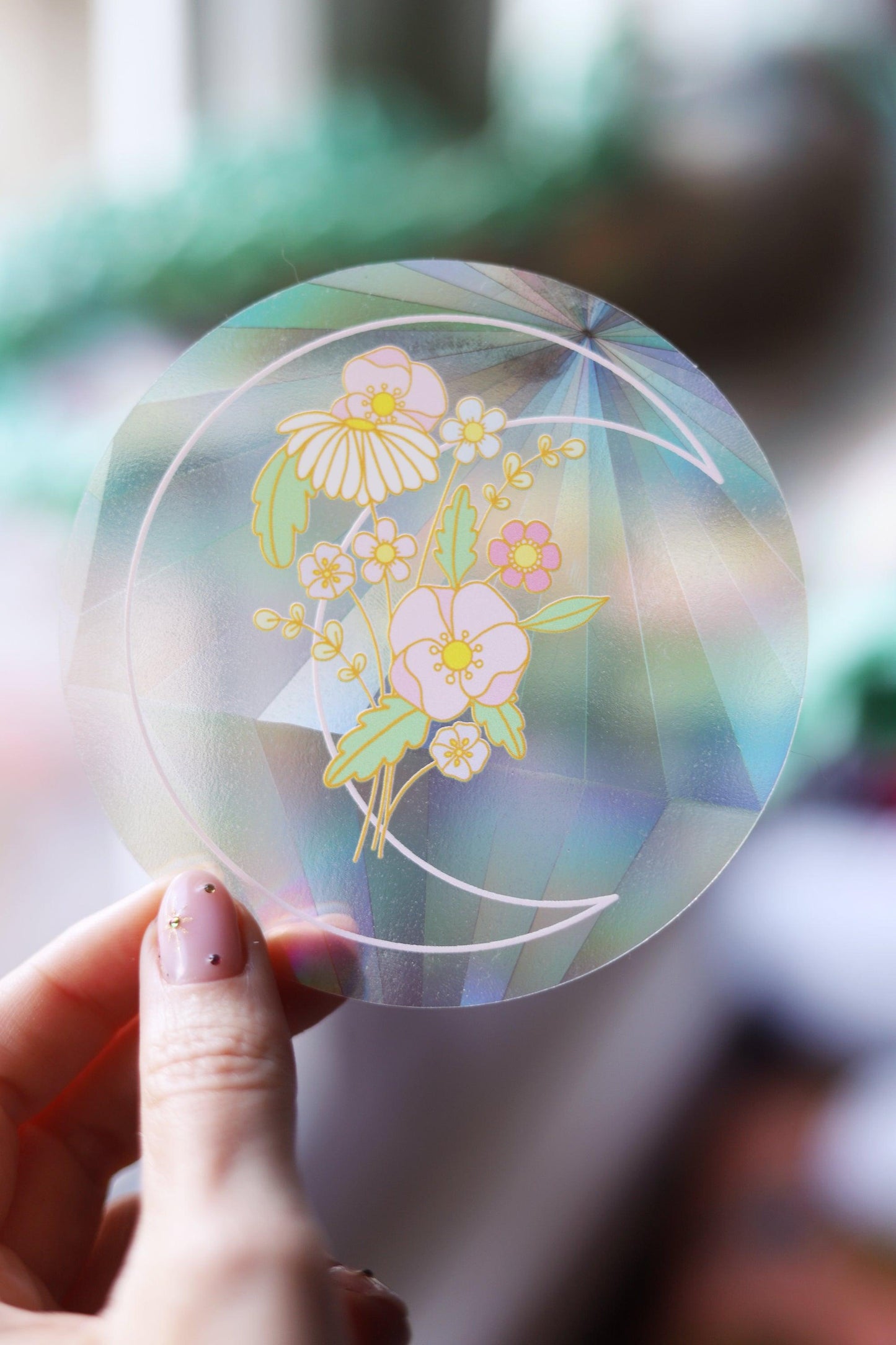 Suncatcher flower moon - Shop Magique