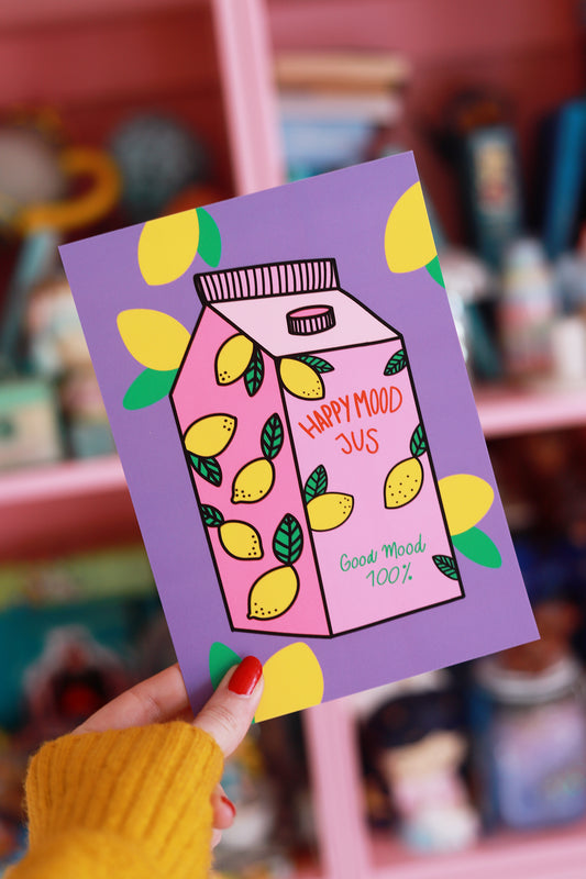 Affiche A5 "Créative juce"