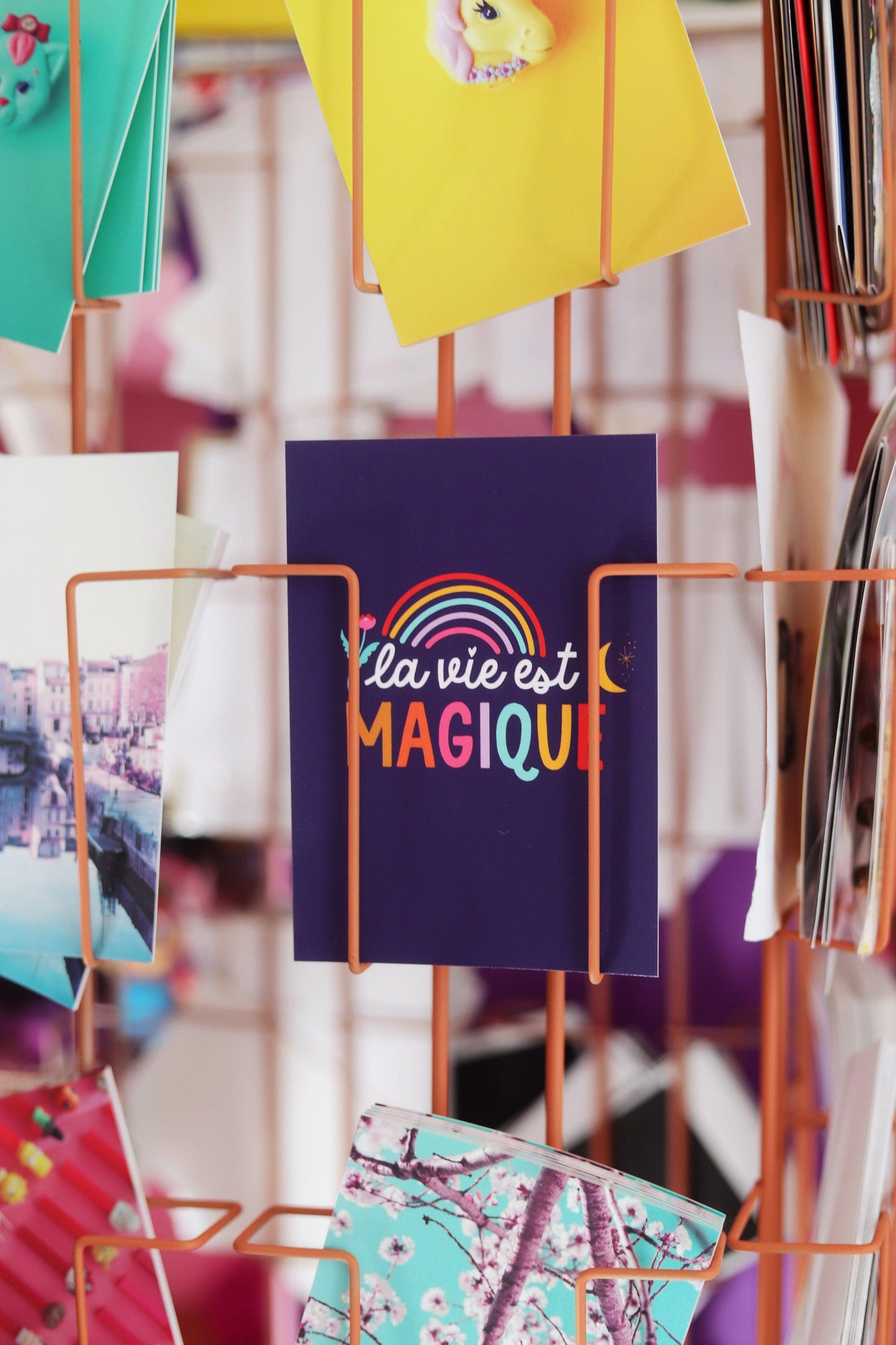 Carte postale La vie est Magique - Shop Magique