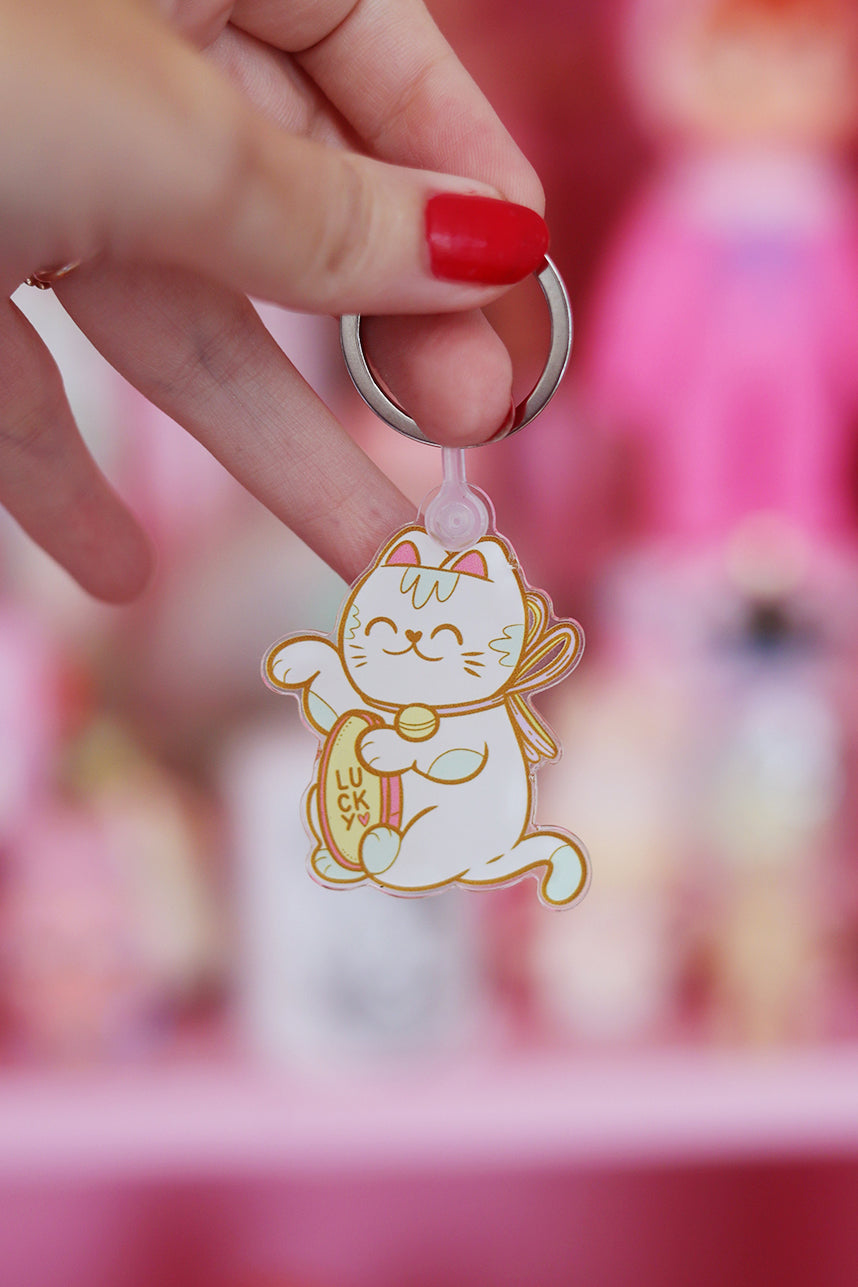 Porte-clés magique – Maneki Neko