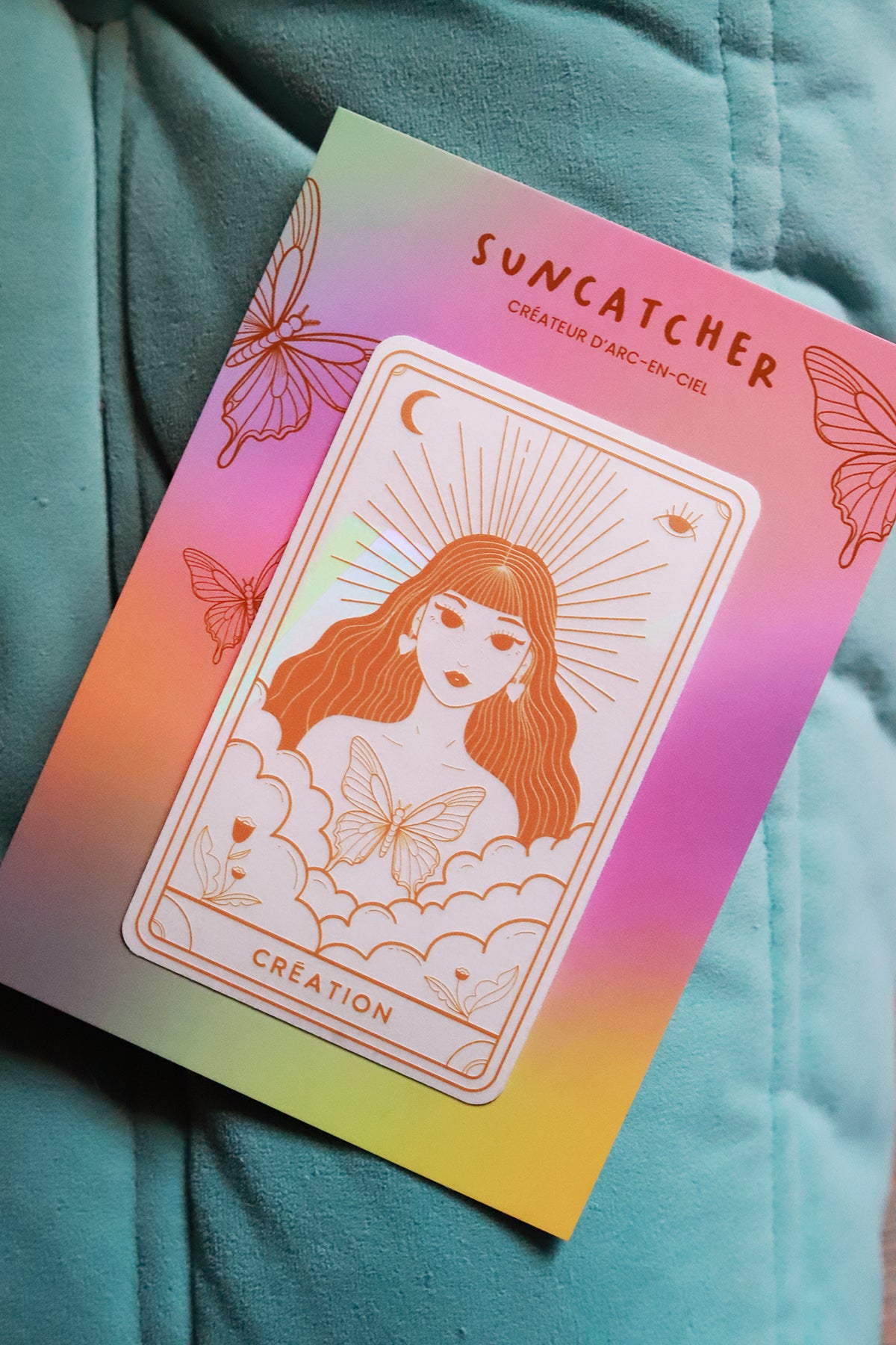 Sticker Suncatcher "Oracle création"