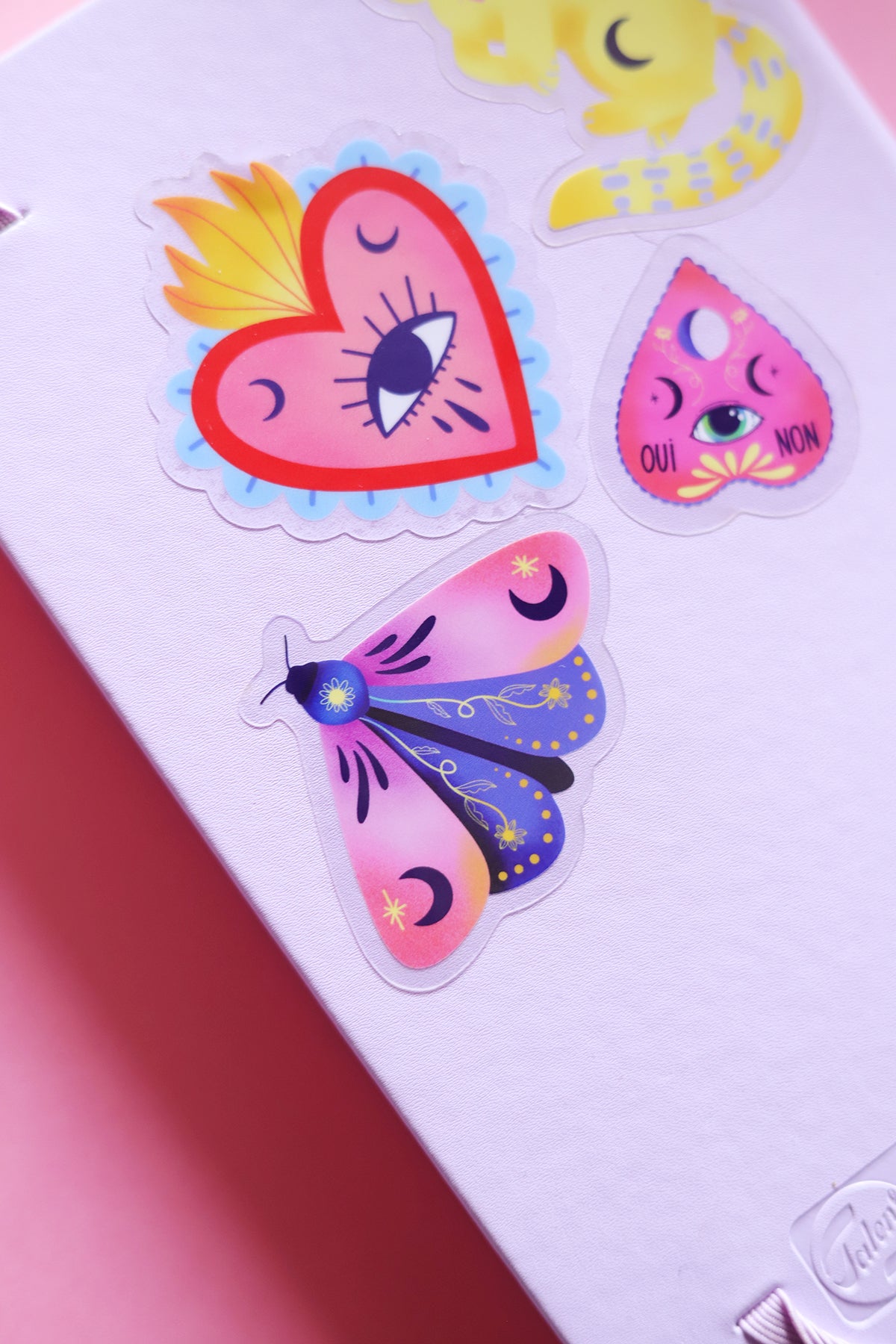 Stickers ex-voto rose