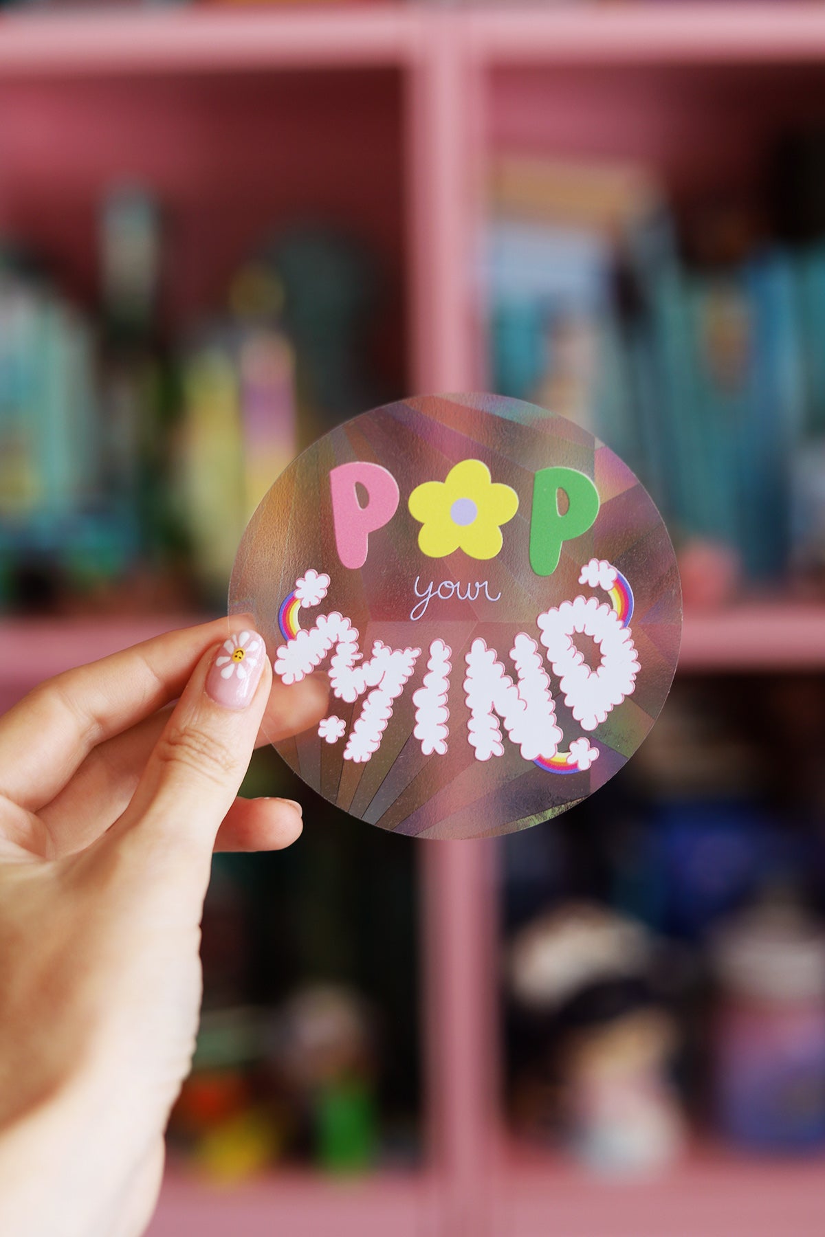 Suncatcher " Pop Your Mind "