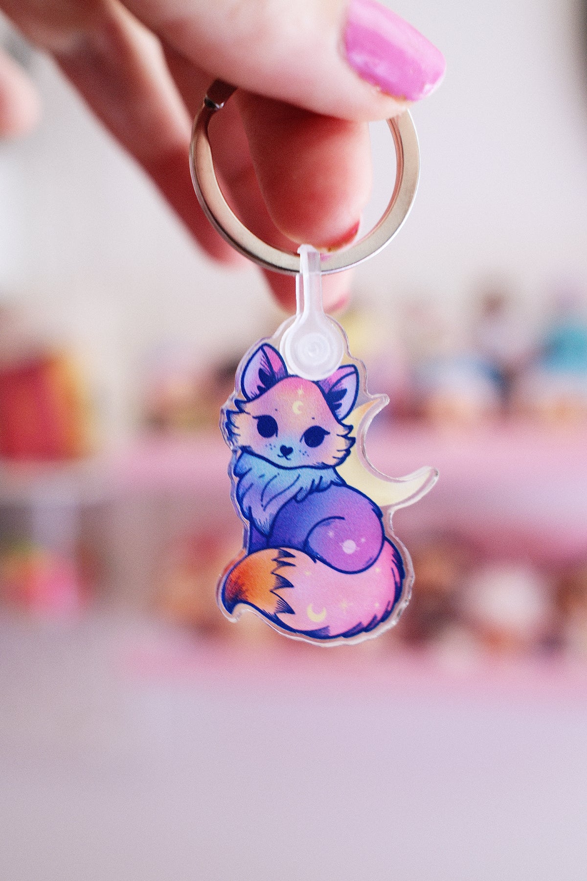 Porte-clés Renard Astral