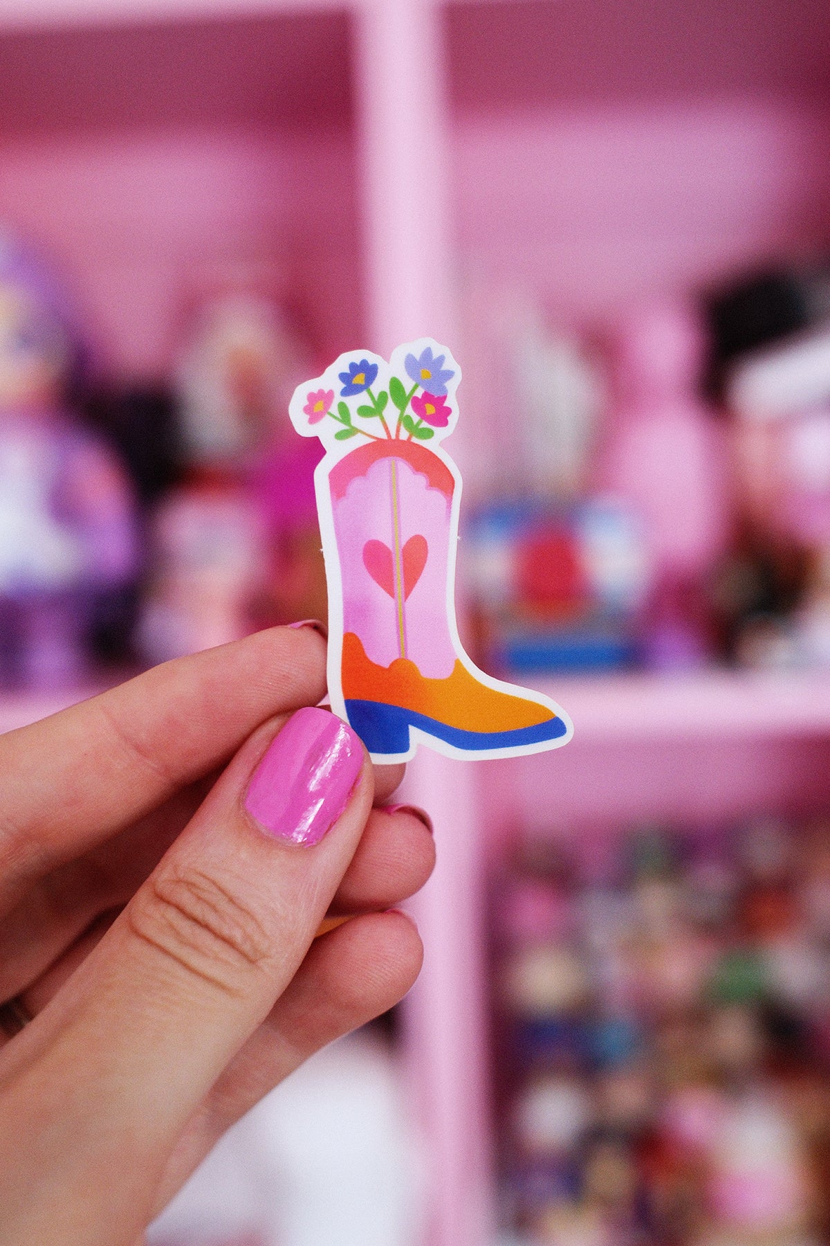 Autocollants Santiag de Shop Magique, stickers colorés avec motif de bottes Santiag pour décoration créative.