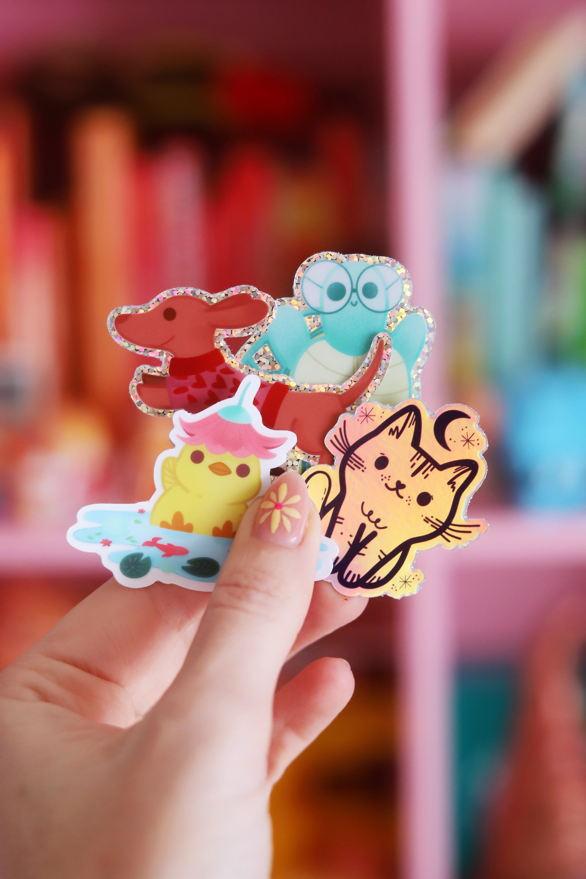 Lot de Stickers animaux magiques