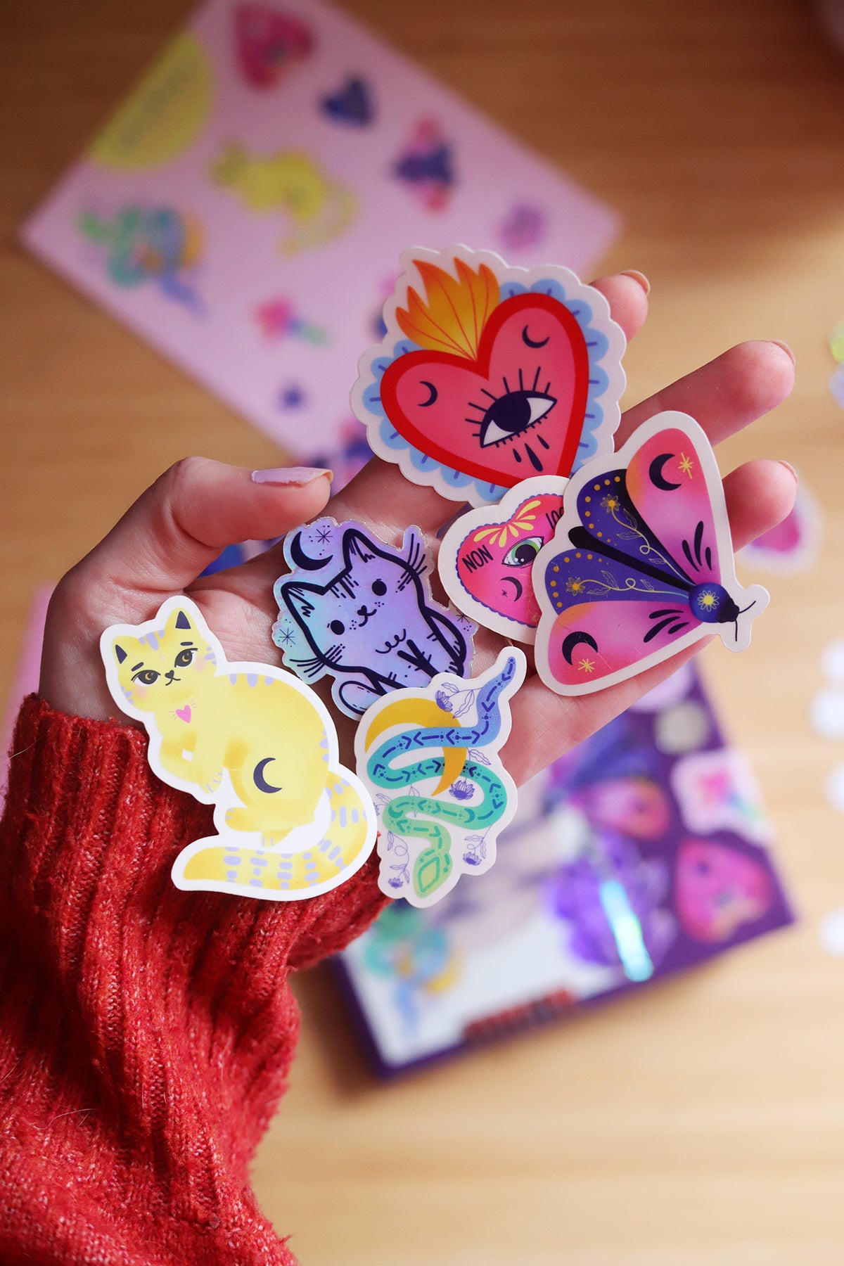 Kit de stickers "MAGIC" journaling