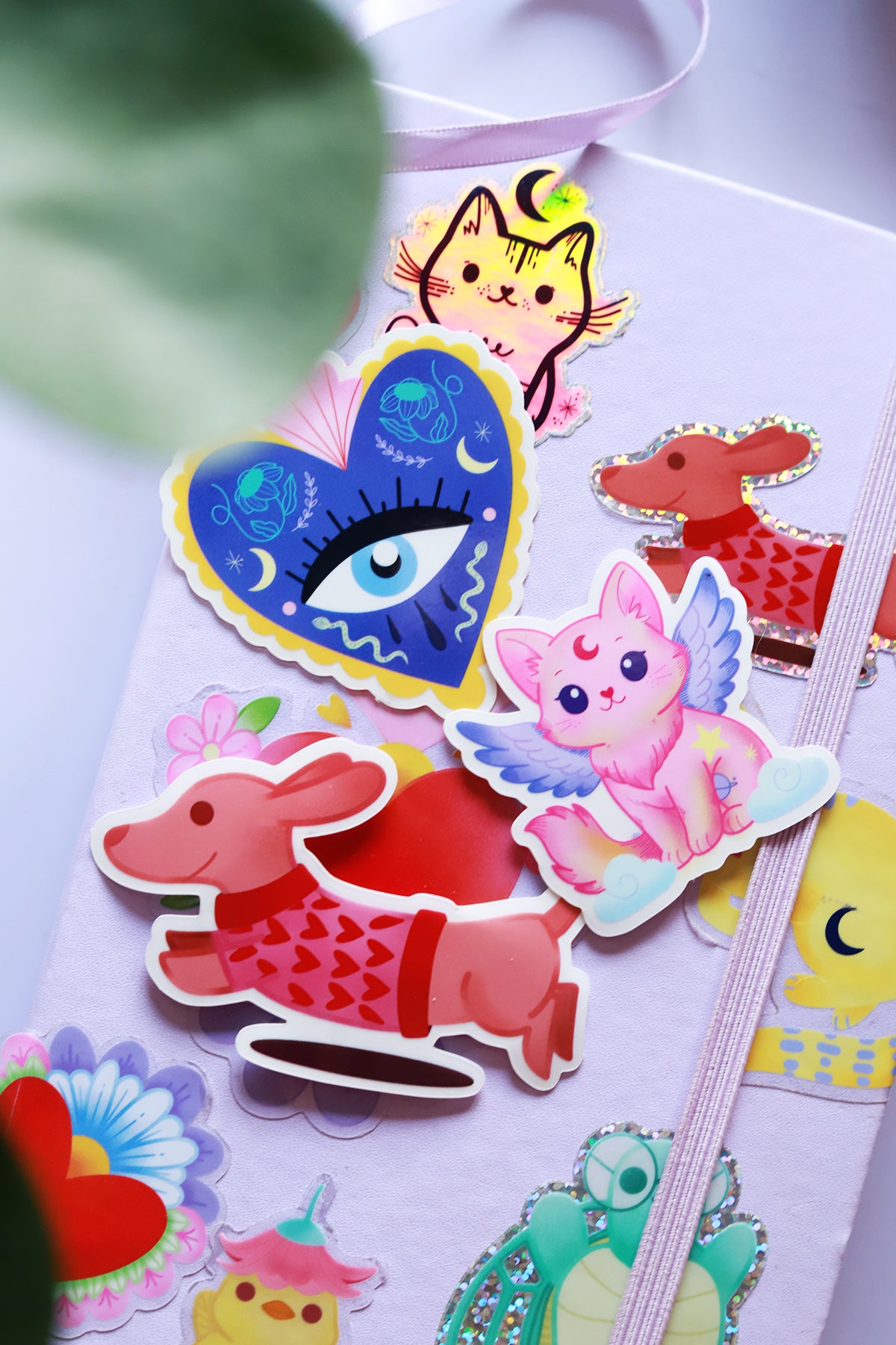 Sticker Transparent – Ex-Voto Mystique Bleu