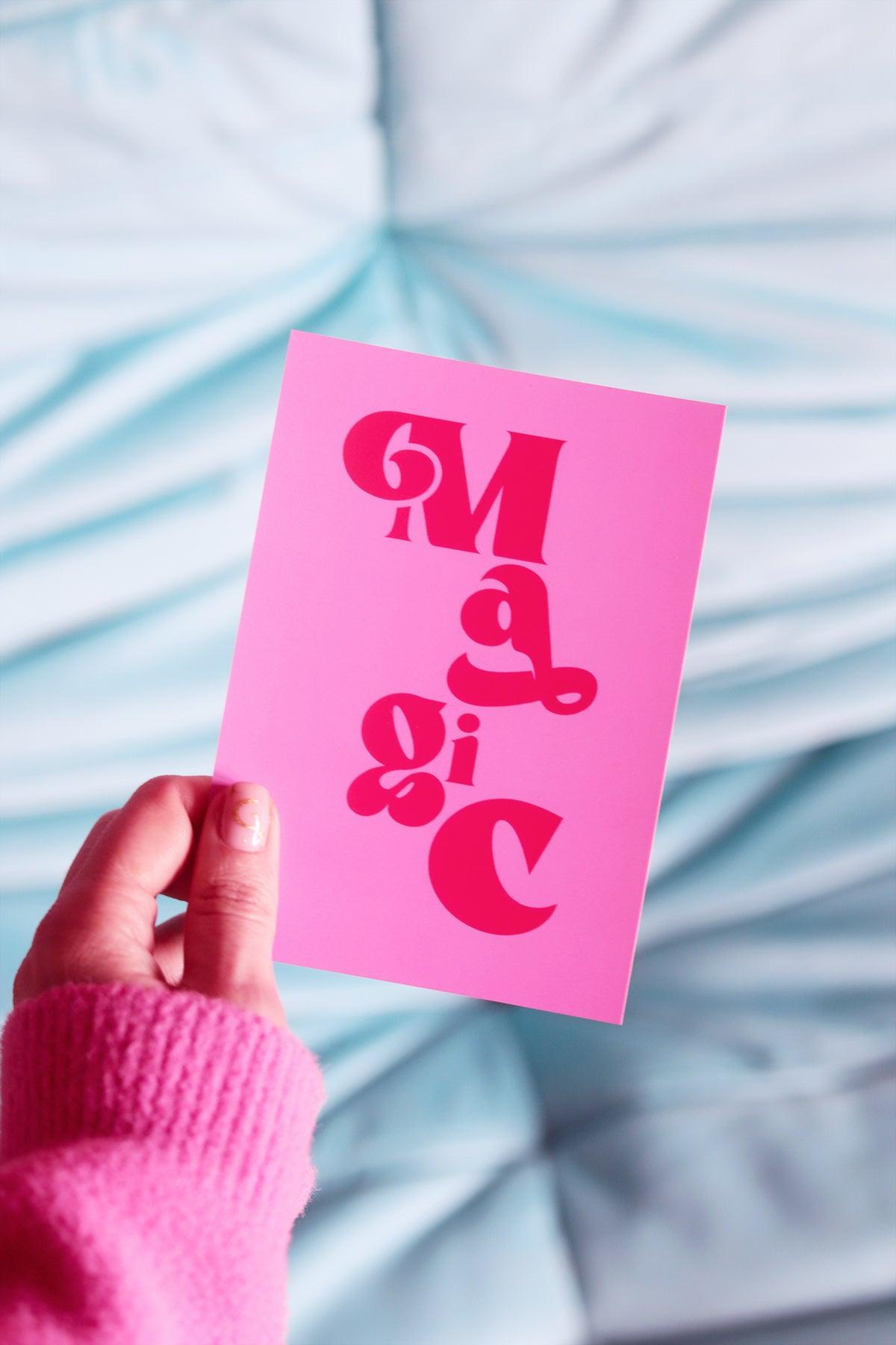 Carte postale MAGIC - Shop Magique