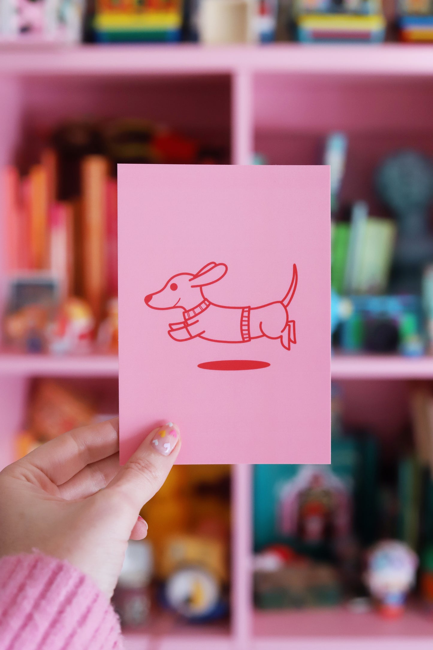 Lot de cartes postales animaux magique