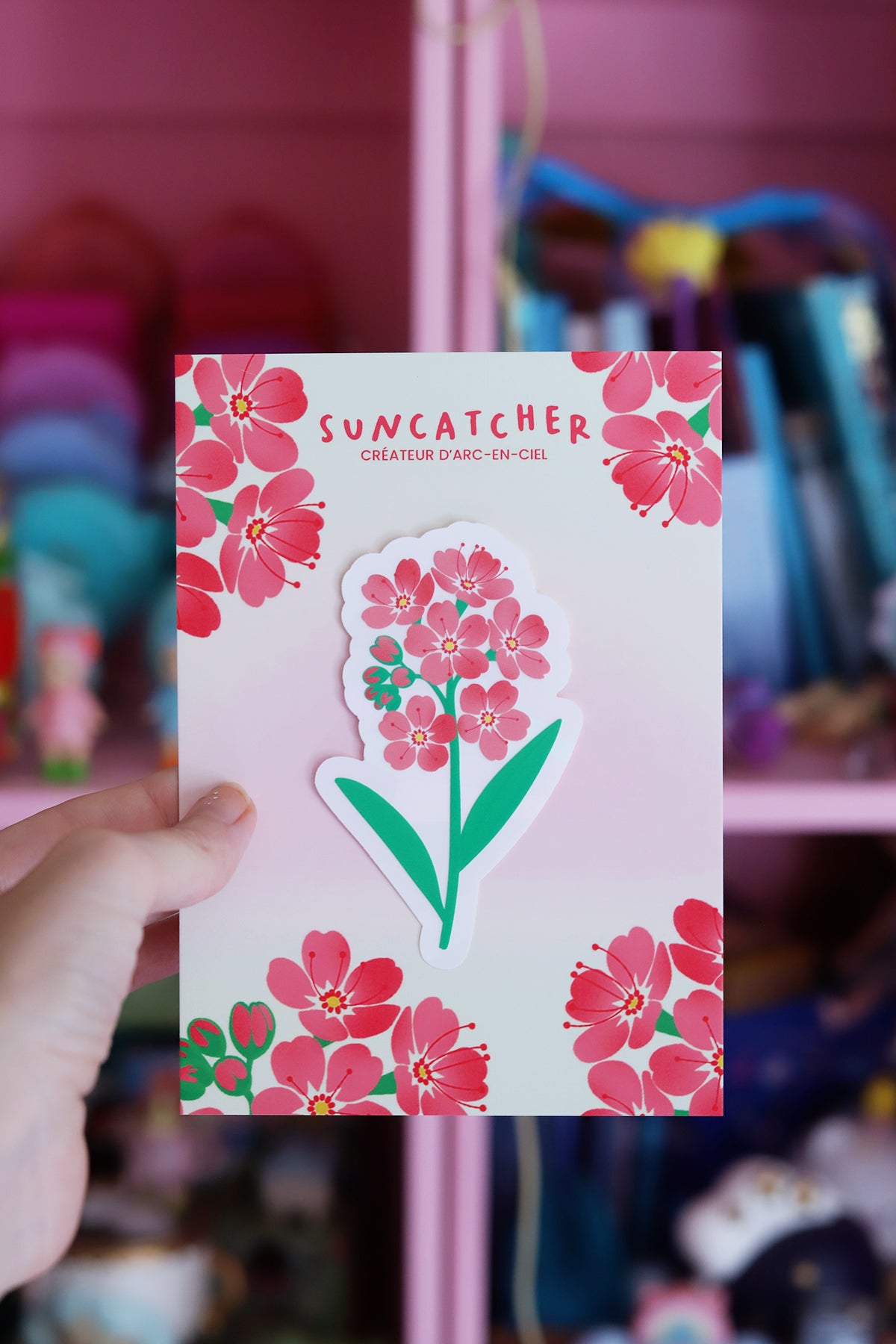 Sticker suncatcher Sakura – Attrape-soleil pour fenêtre (Copie)
