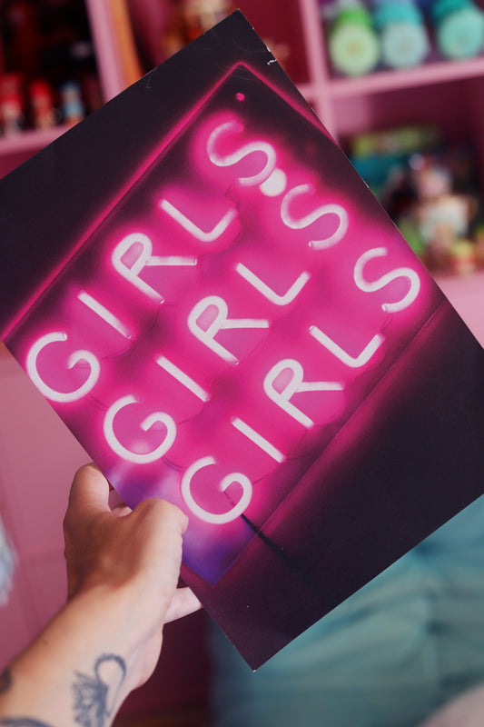 Affiche  GIRL GIRL GIRL