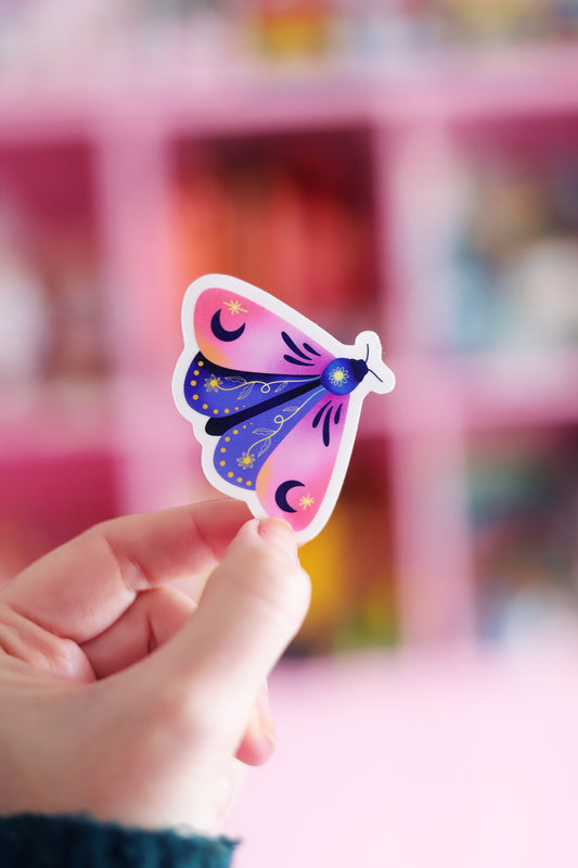 Stickers papillon de nuit