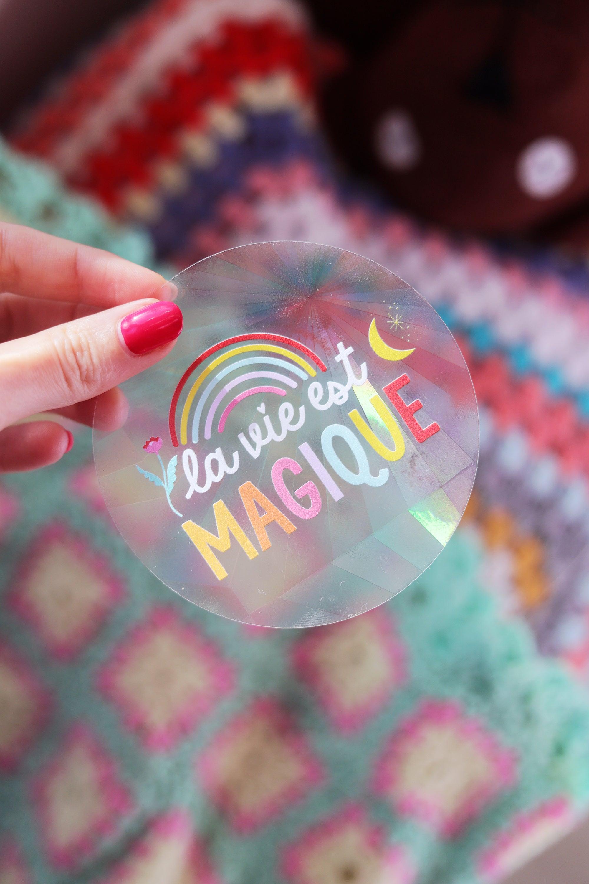 Suncatcher "La vie est magique" - Shop Magique