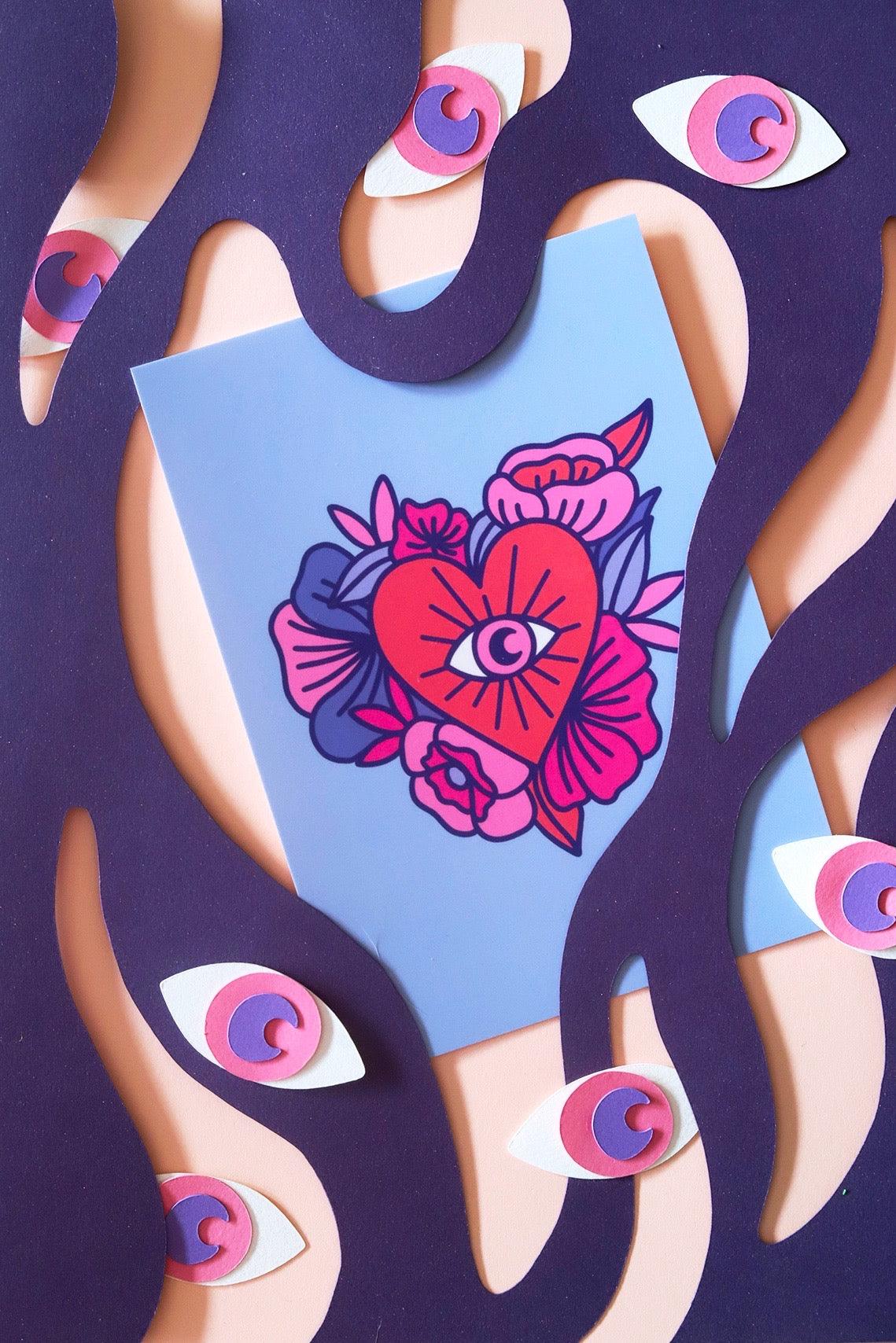 Carte postale EX VOTO - Shop Magique