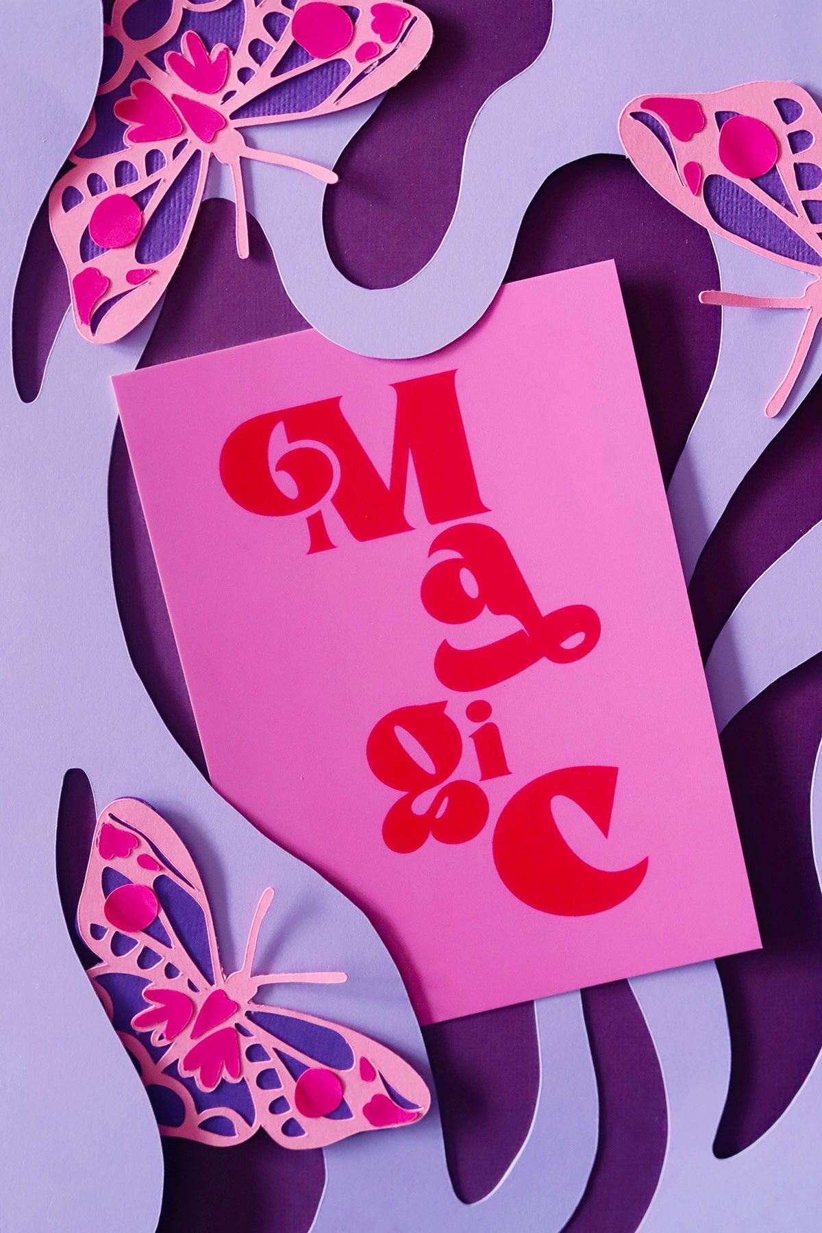 Carte postale MAGIC - Shop Magique