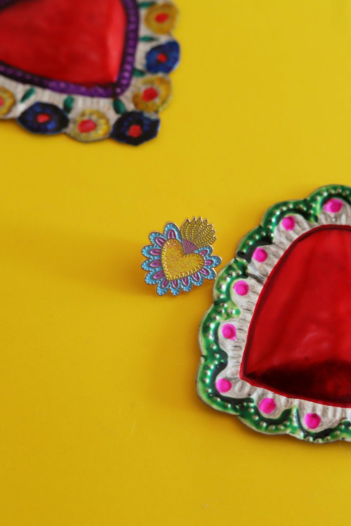 Pin's ex-voto pastel - Shop Magique